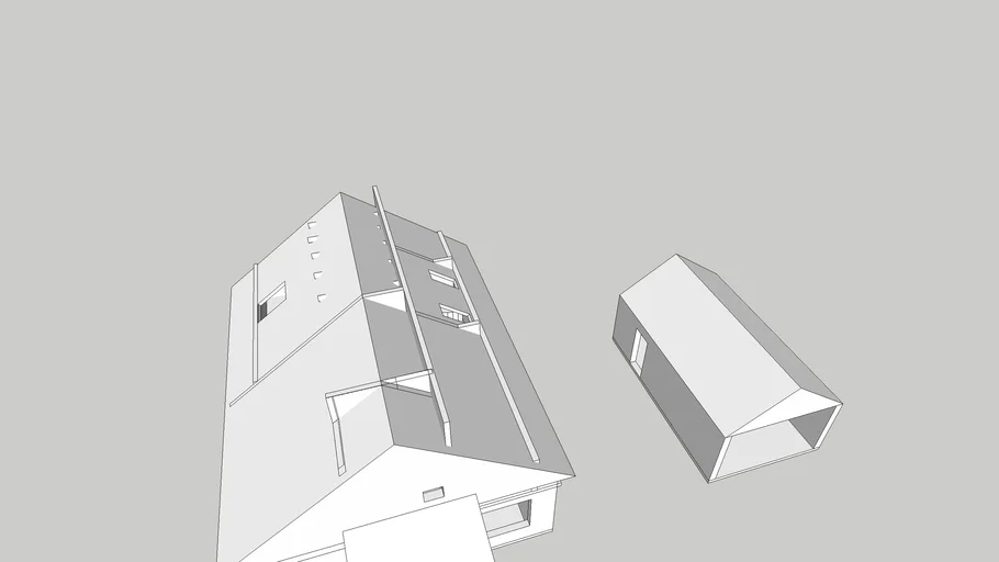 Modern house. 9.5x12.5m. Draft | 3D Warehouse