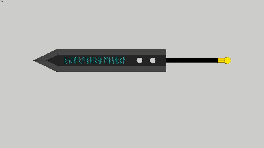 Runed buster sword