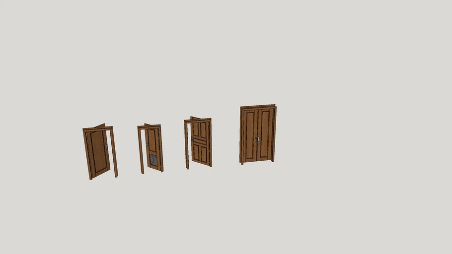 Khmer Wooden Doors