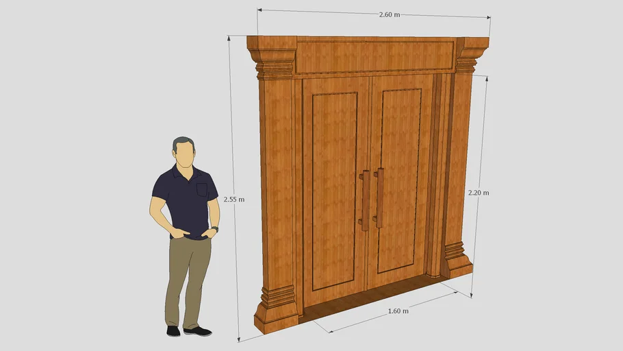Front door (Khmer Style)