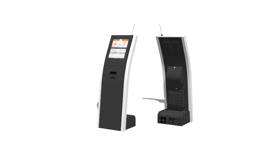 Queuing System Host Kiosk Model by Pooh