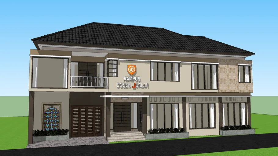 Rumah Kantor 2 lantai