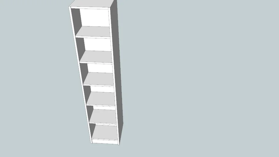 Narrow Ikea Billy Bookcase