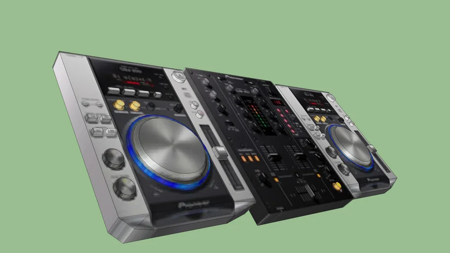 2 CDJ 200 + DJM 400