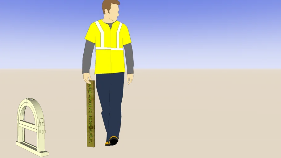 ACA NVQ level 3 Circular Headed Door Frame | 3D Warehouse