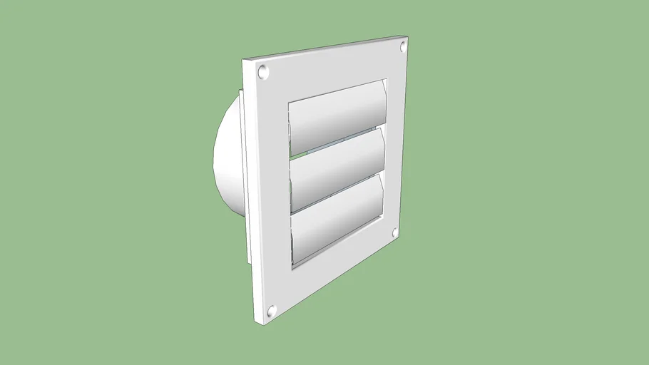 Vent fan shutter