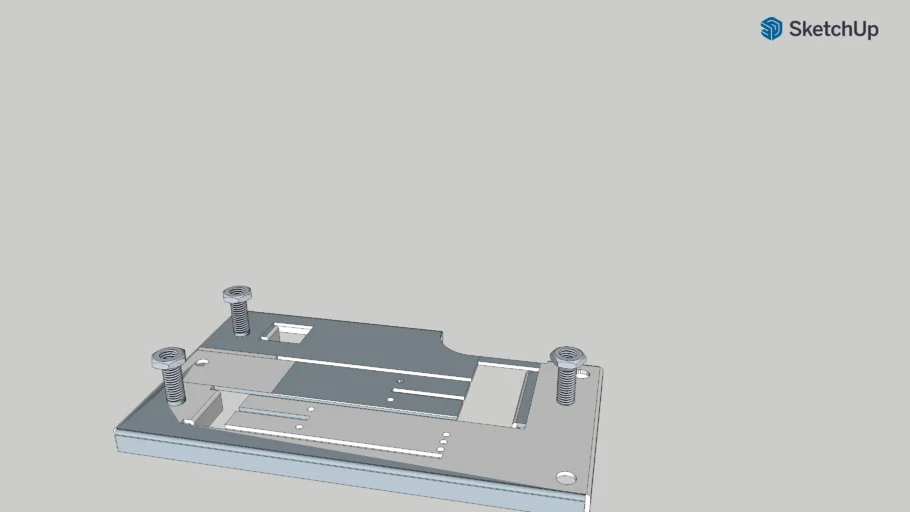 Centurion Gate Motor Base Plate