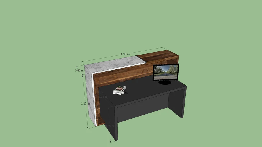 mueble para lobby