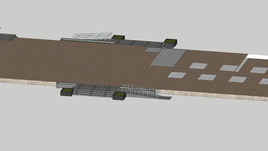 baba part with pwd railing | 3D Warehouse