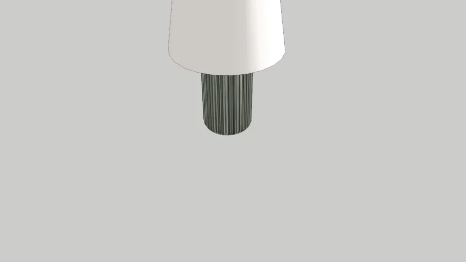 IKEA SNOBYAR Table lamp, grey-turquoise ceramic/grey