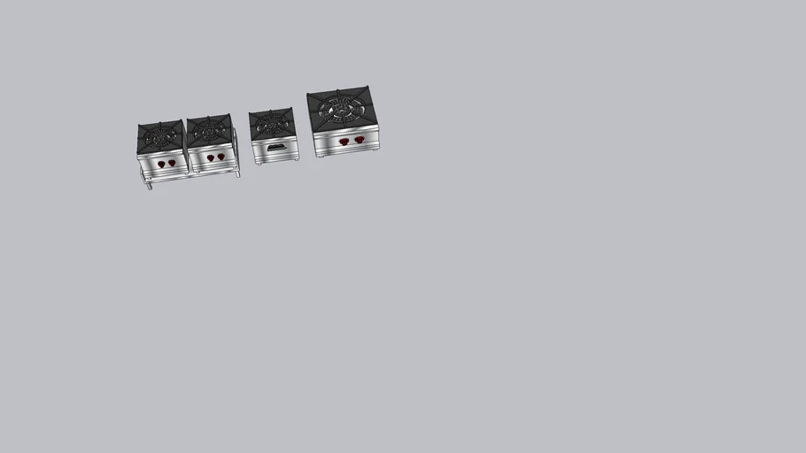 single burner high pressure gas stove