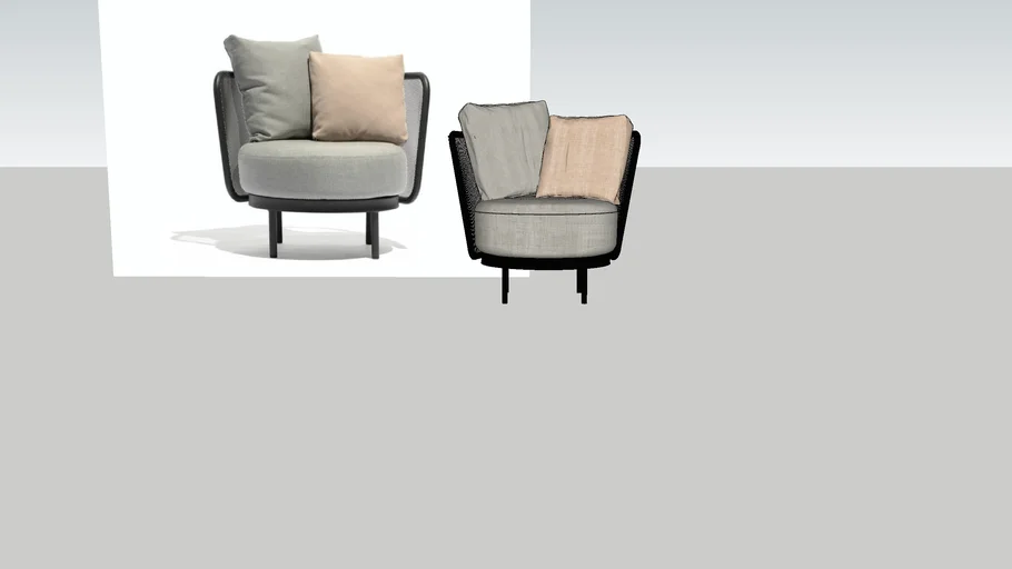 round armchair