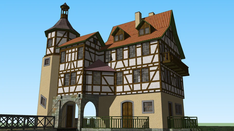 欧洲小镇\European town