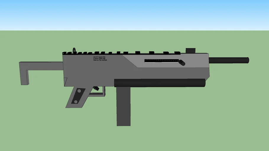 Futuristic SIG-556 (SIG557 SMG Stock)