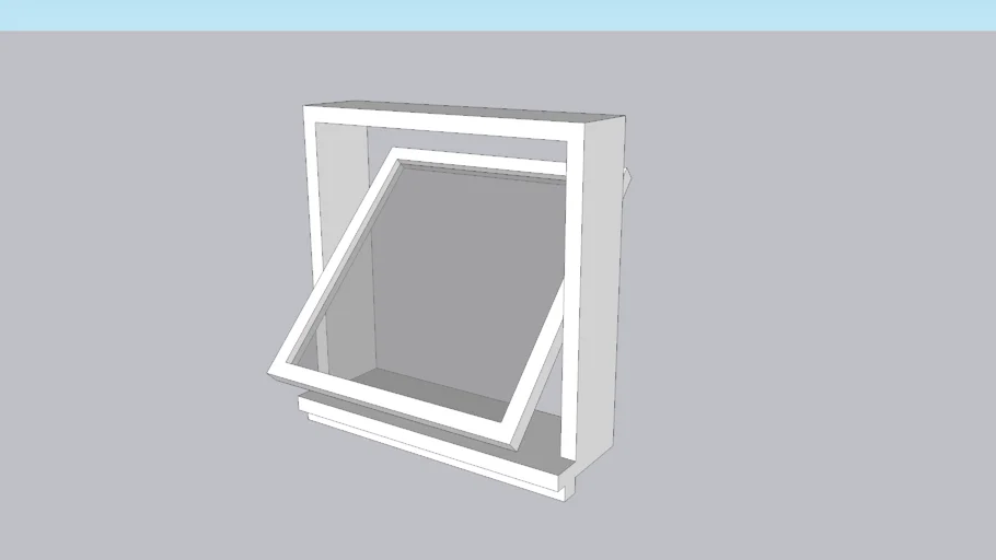 Ventana de 50 x 50 cm
