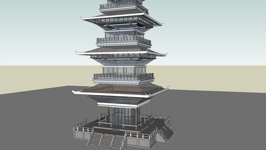 Chinese tower
