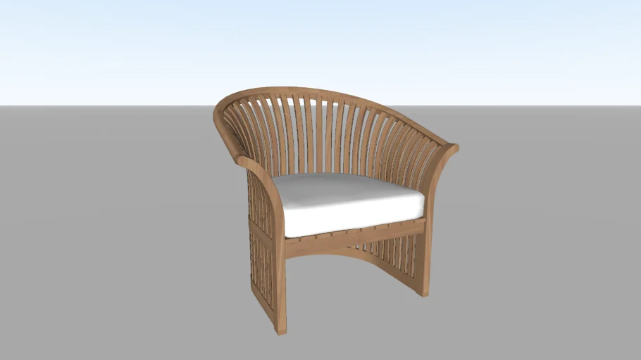 Teak Warehouse - Satai Outdoor Club Chair