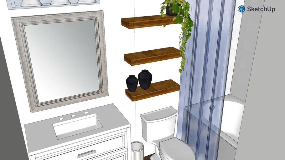 3-Tier Bathroom Organizer Countertop Shelf Vanity Tray Cosmetic Storage Holder Kitchen Spice Rack,Metal Black