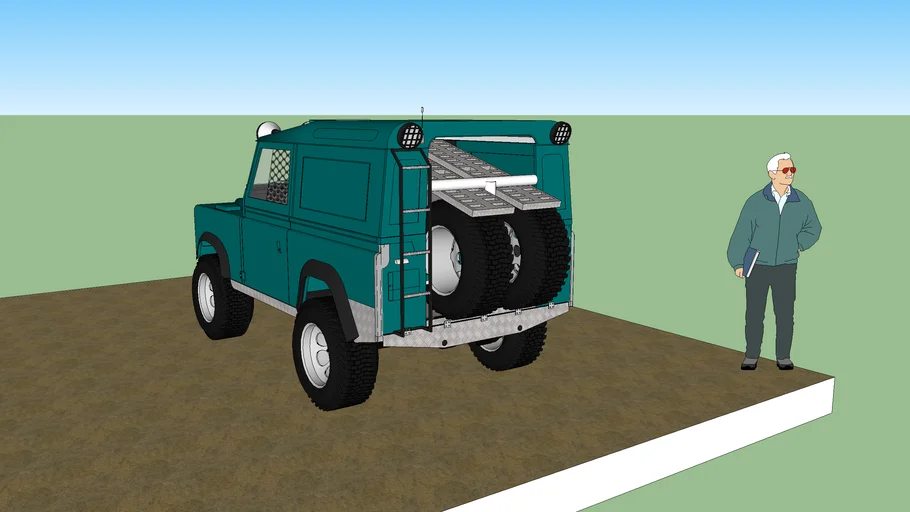 Dakar landrover
