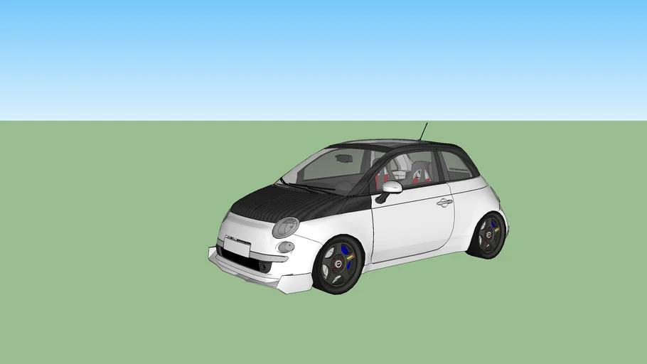 Fiat 500 tuned