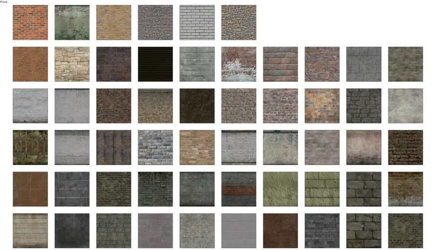 Muros de Tijolos | Wall textures Bricks | Paredes Seamless