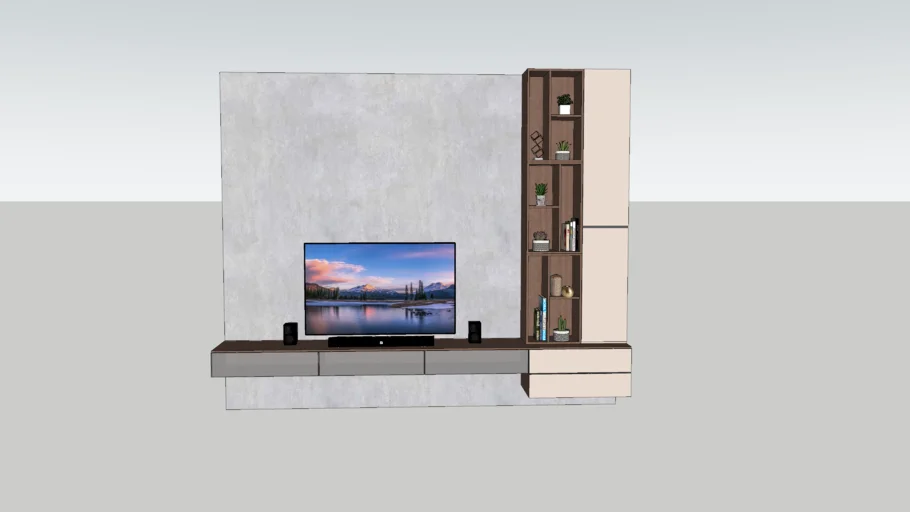 TV console unit