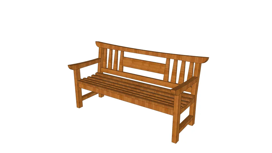 Japanese Bench Kursi 2