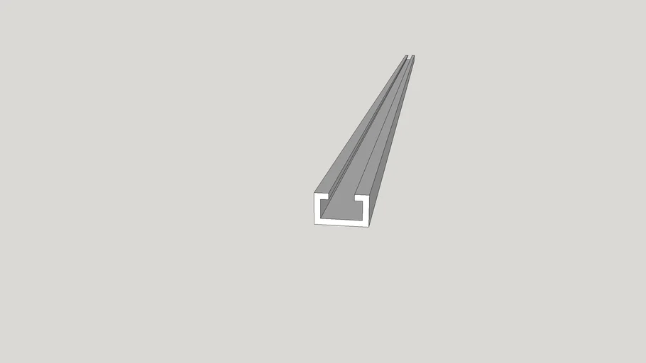 Aluminium Profilschiene 1000mm Sautershop
