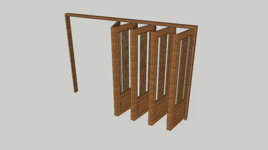 Folding doors - Wood