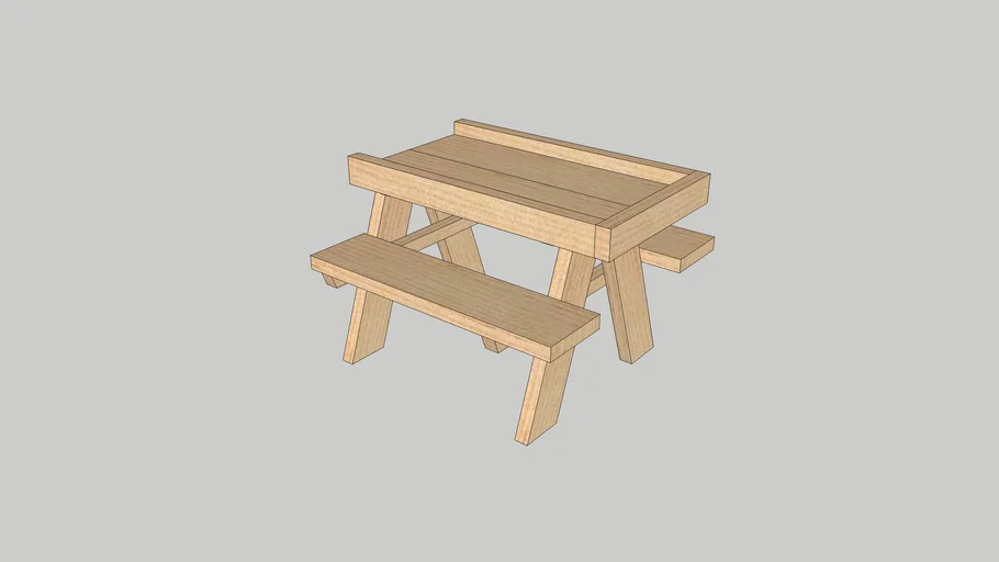 Squirrel Picnic Table