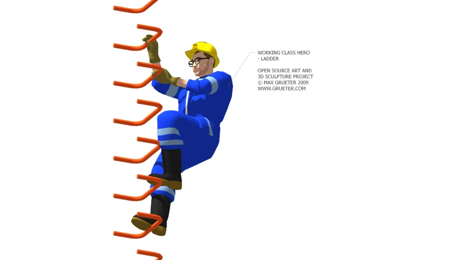 CLIMBING THE LADDER OF YOUR IMAGINARY 3D BUILDING