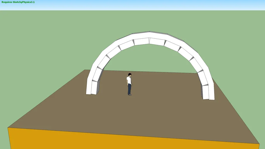 boveda de medio punto SKETCHYPHYSICS