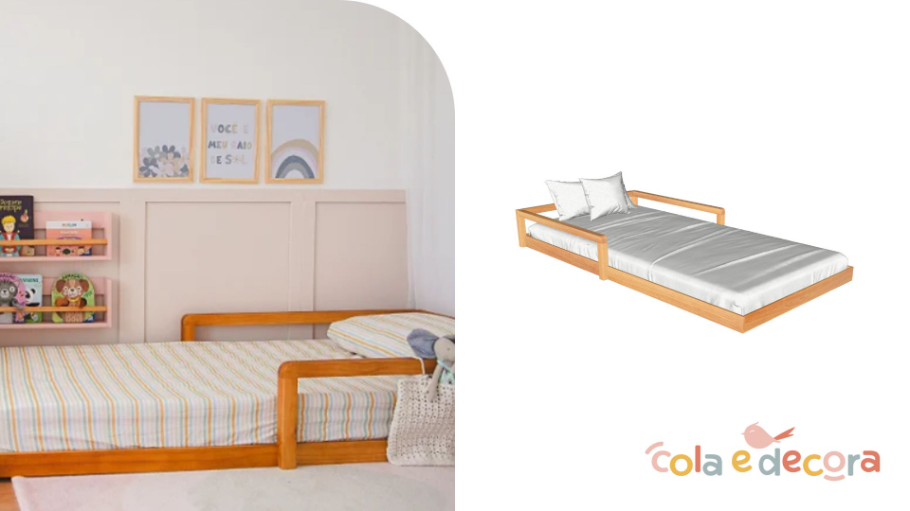 Cama Infantil Montessoriana Baixa