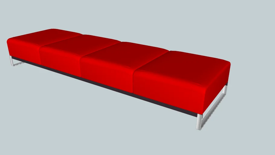 Bench waiting area