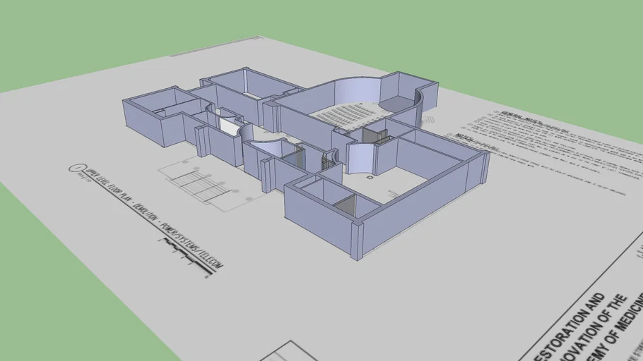 SU Academy of Science Basement | 3D Warehouse