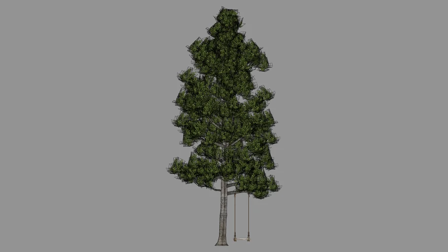 Arbol con columpio