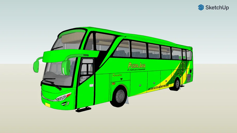 Bus Puspa Jaya (Repaired)