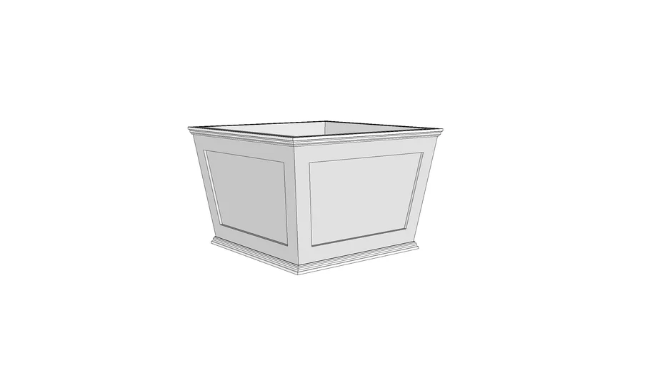 Cape Cod Tapered 36 x 36 x 24 | 3D Warehouse