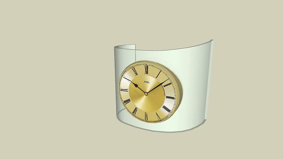Uhr (Glasrahmen)