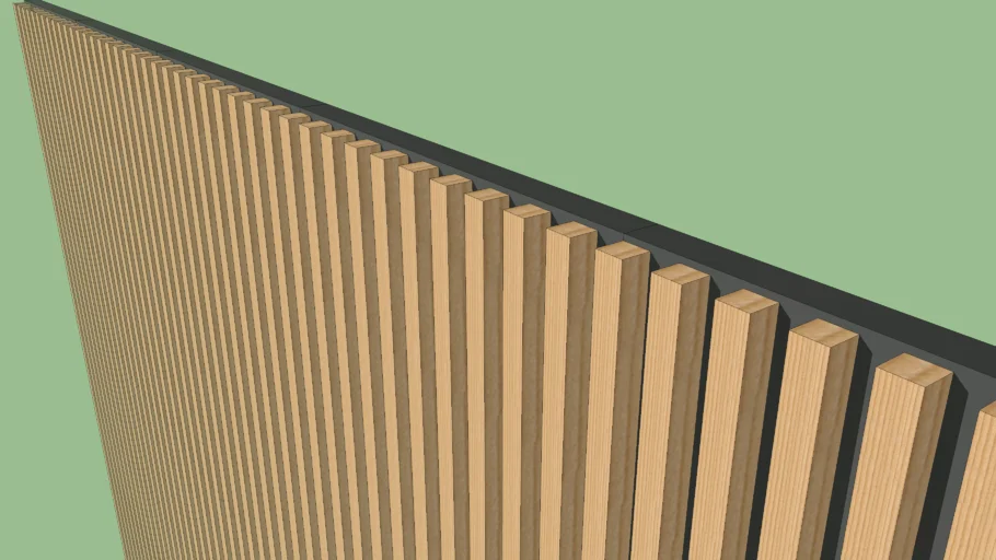 slat wall | 3D Warehouse
