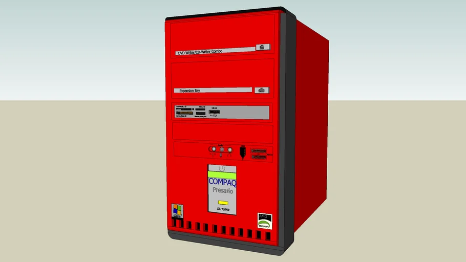 Compaq Presario SR1720NX (Modified)