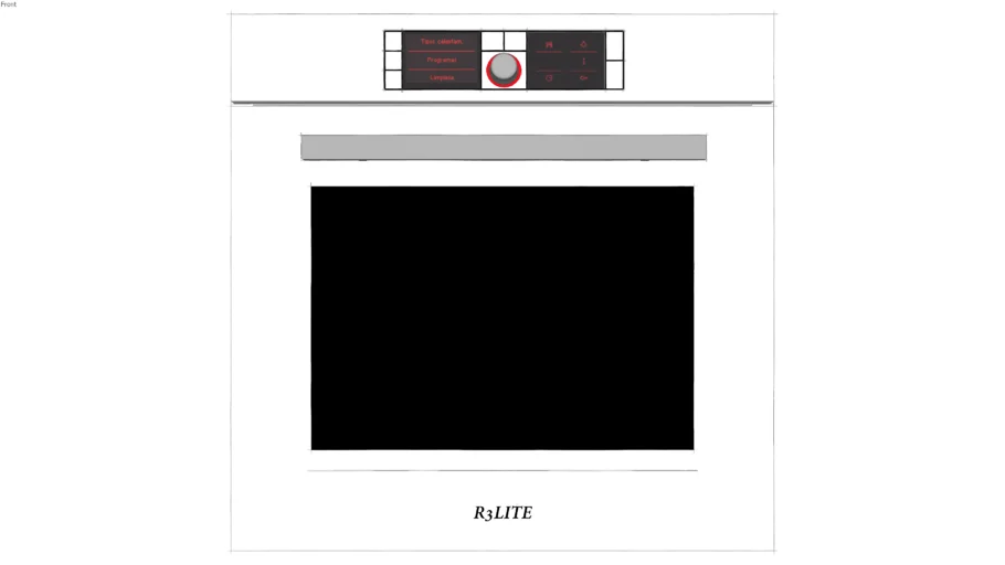 Horno HBA74S420E bosch blanco 60 cm.
