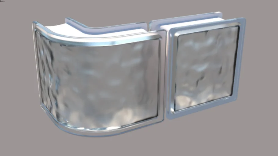 Glass Blocks Corner