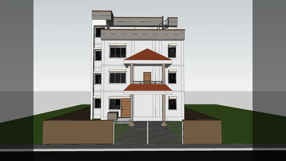 Simple building | 3D Warehouse
