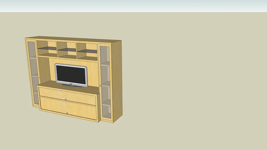 BONDE Mobile TV, combinazione IKEA