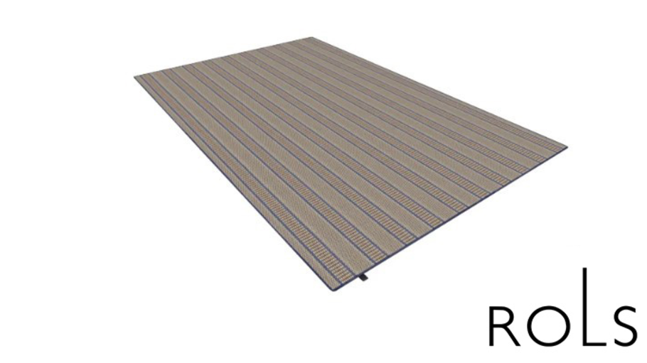 Minimalist Indoor & Outdoor Carpet in Neutral Style - Aral 01