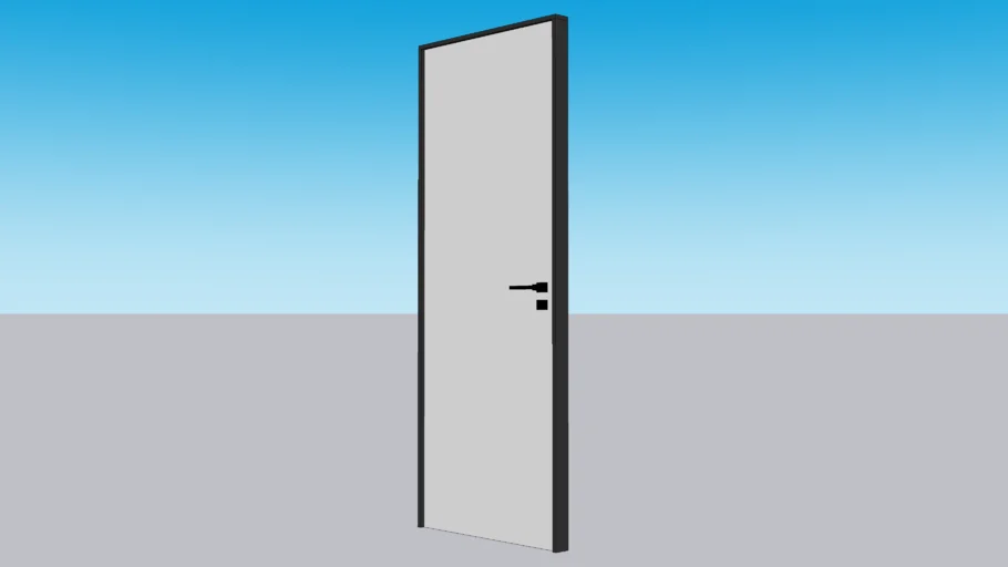 Hidden interior door