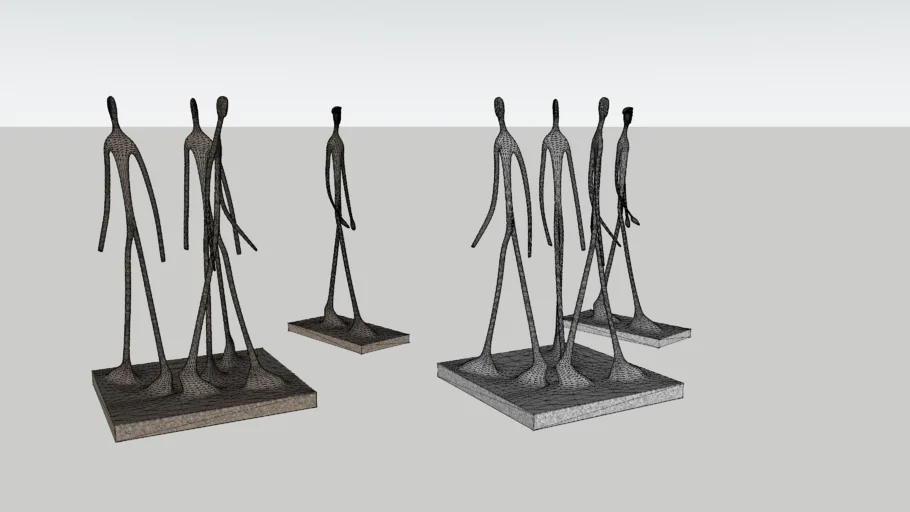 Walking Man by Alberto Giacometti
