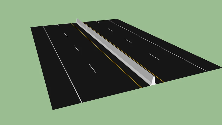 simple freeway section