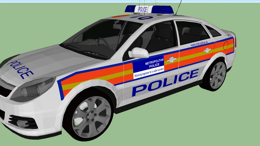 Metropolitan Police Vauxhall Vectra, Area Car